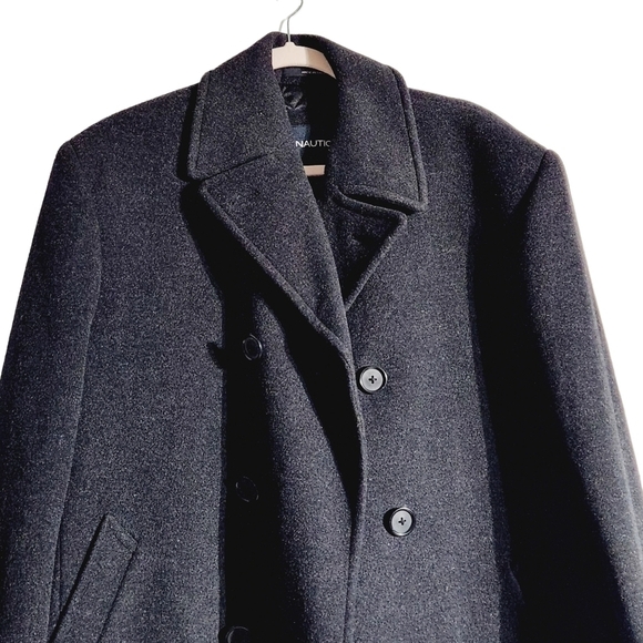 NAUTICA Women's Wool-Blend Peacoat Size: M - Picture 2 of 11